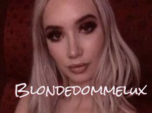 Blondedommelux