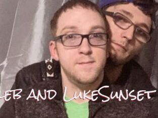 Caleb_and_LukeSunset