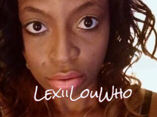 LexiiLouWho