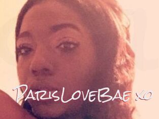 ParisLoveBae_xo