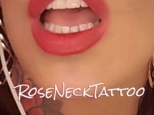 RoseNeckTattoo