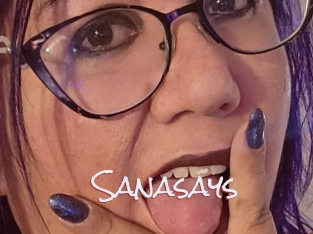 Sanasays